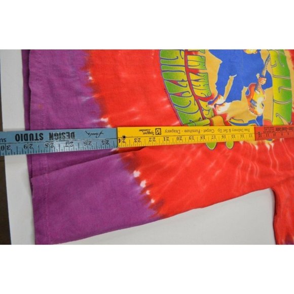 2006 Paul McCartney Tie Dyed Psychedelic T Shirt Back in the US Tour size L Mens - Picture 6 of 10
